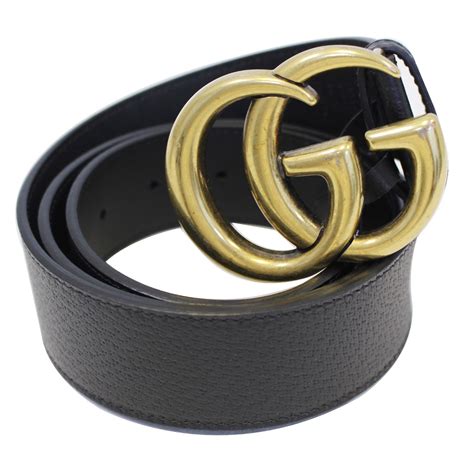 gucci leather belt with g buckle|Gucci belt double sided.